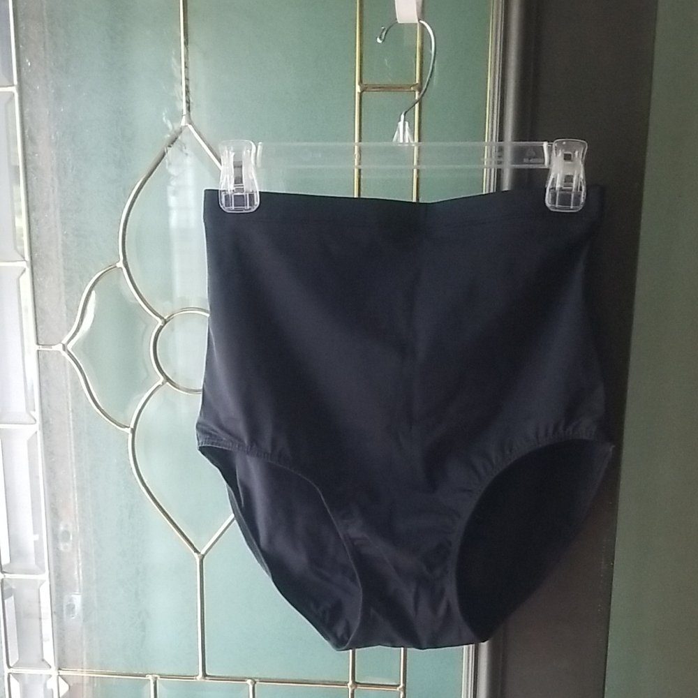 Roaman's Black Swimwear Bottoms